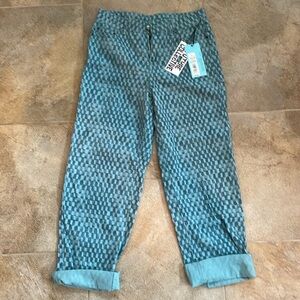 Future Collective lightweight patterned jeans.